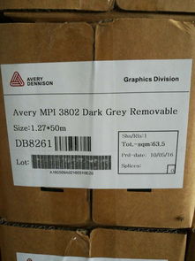 艾利3802可移黑膠車貼代理，工廠招商批發火熱進行中